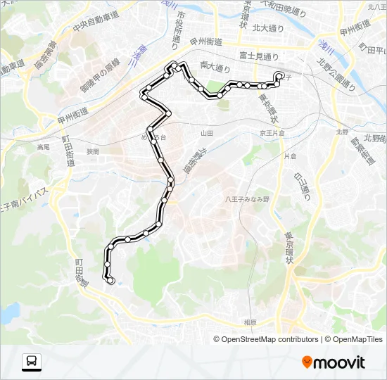 八９６ バスの路線図