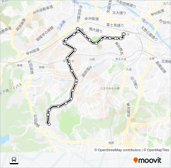 八９６ バスの路線図