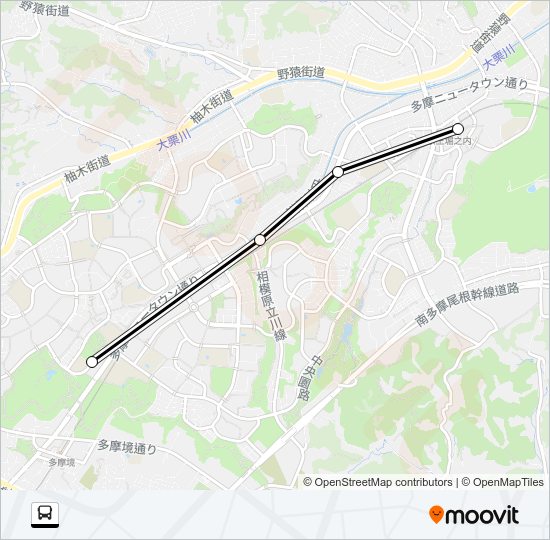 堀１１ Bus Line Map