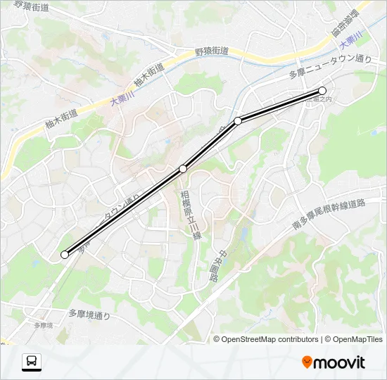 堀１１ バスの路線図