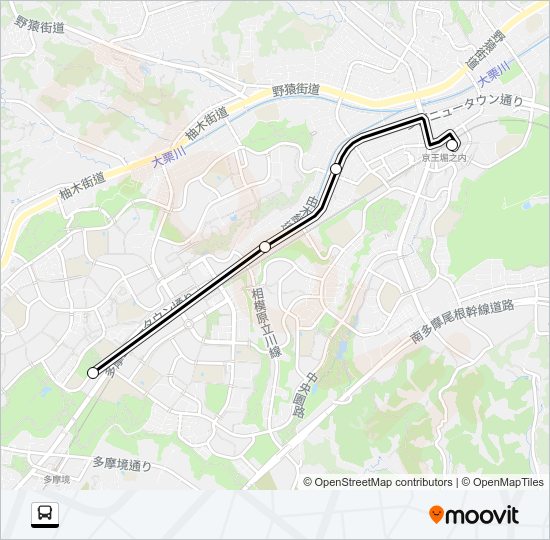 堀１１ Bus Line Map