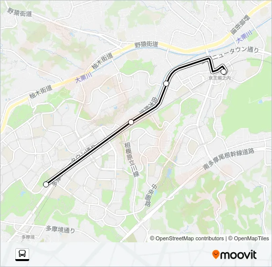 堀１１ バスの路線図