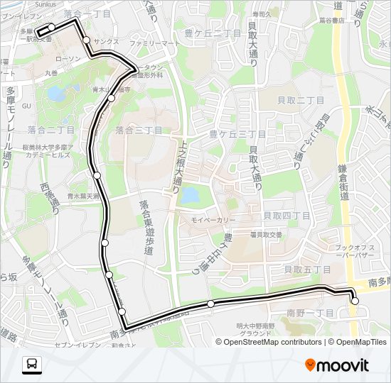 多０５ Bus Line Map