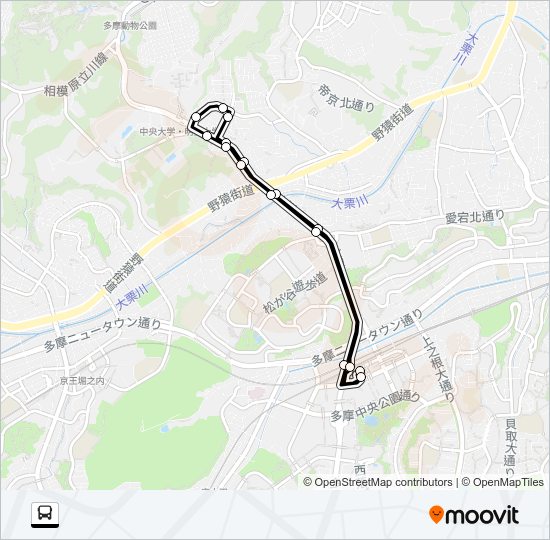 多１８ Bus Line Map
