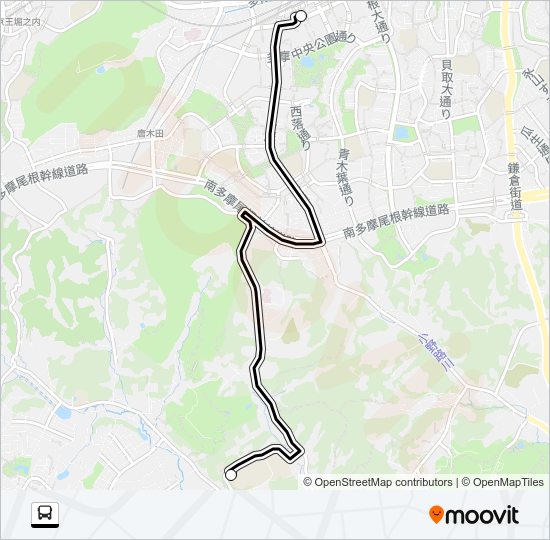 多４４ Bus Line Map