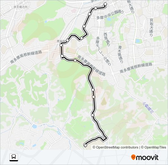 多４５ Bus Line Map