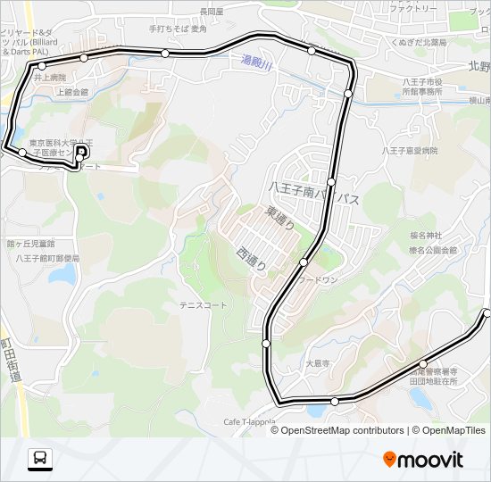 寺０１ Bus Line Map