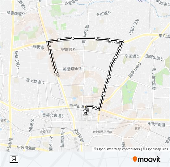 府０２ Bus Line Map