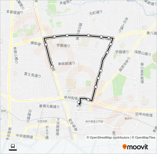 府０２ Bus Line Map