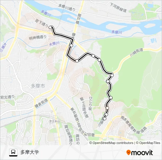Sakura 06 Bus Line Map