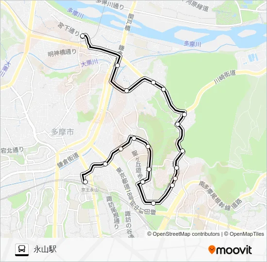Sakura 06 Bus Line Map