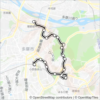 桜０７ Bus Line Map