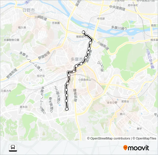 桜４４ Bus Line Map