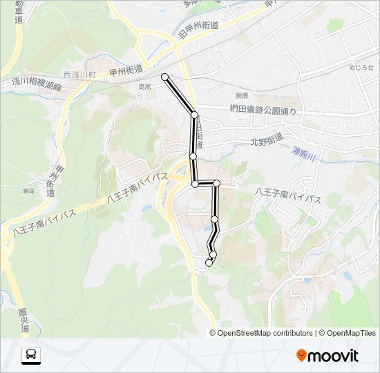高２４ Bus Line Map
