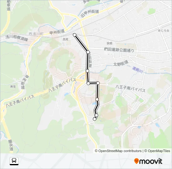 高２４ Bus Line Map