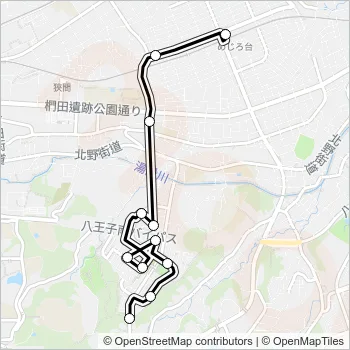 め小０１ Bus Line Map