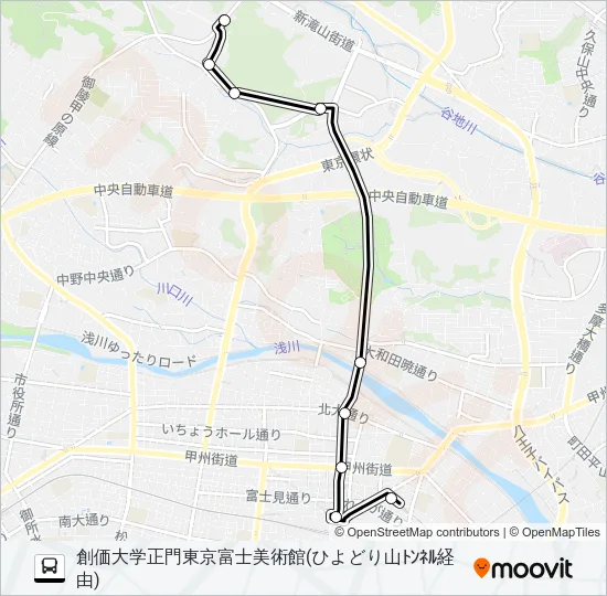 ひ02 Bus Line Map