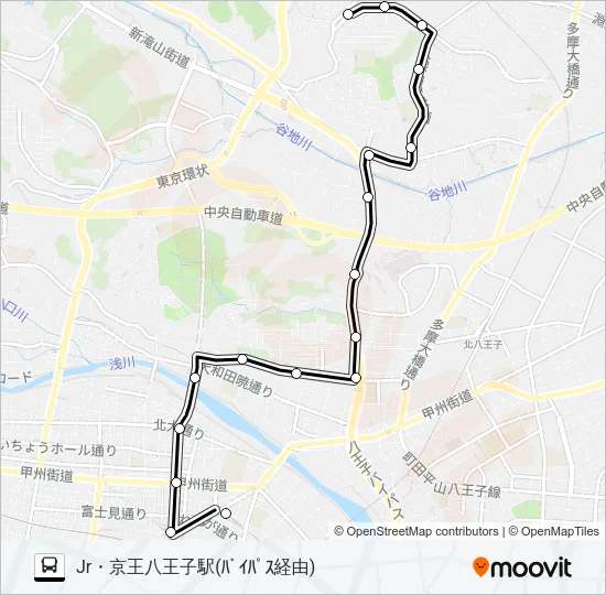 バ01 Bus Line Map