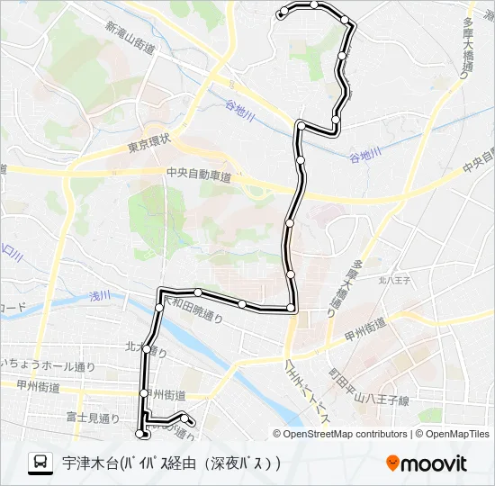 バ01 バスの路線図