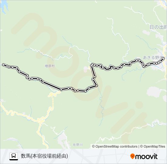 五10 Bus Line Map