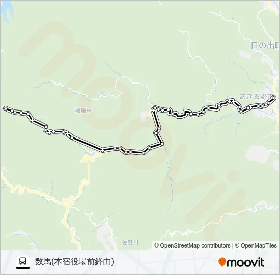 五10 Bus Line Map