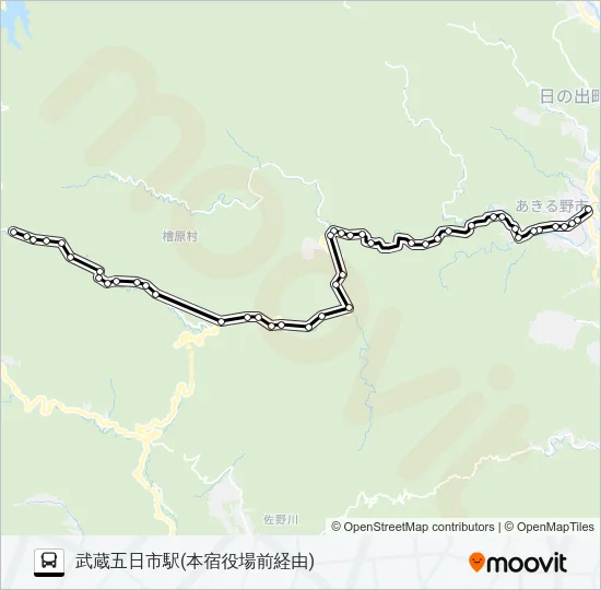 五10 Bus Line Map