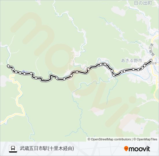 五14 Bus Line Map