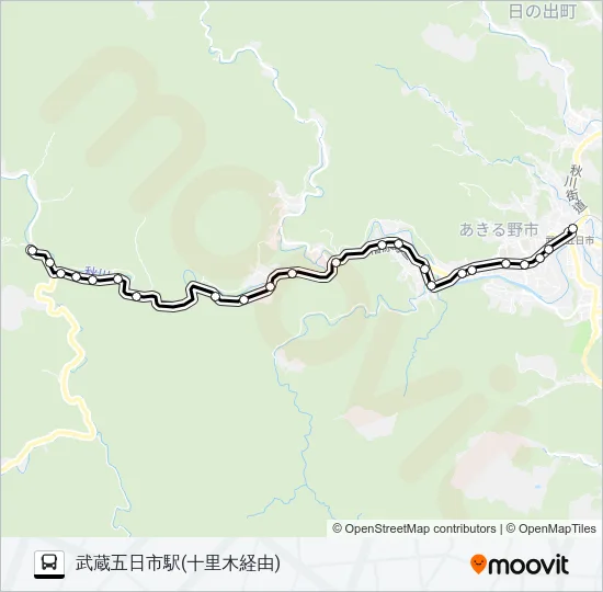 五14 Bus Line Map