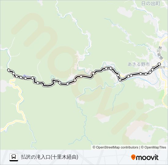 五14 Bus Line Map