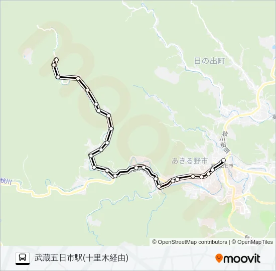 五15 バスの路線図