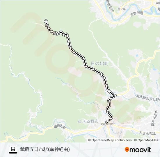 五20 Bus Line Map