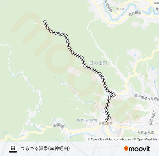 五20 Bus Line Map
