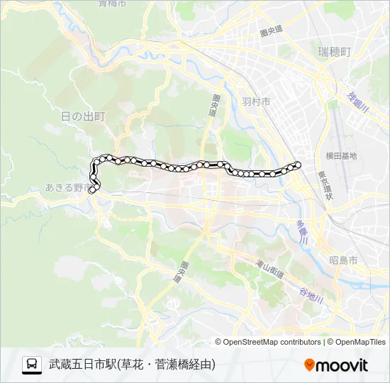 五30 Bus Line Map