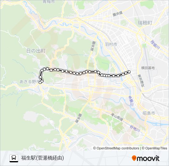 五30 Bus Line Map