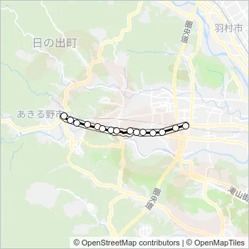 五37 Bus Line Map