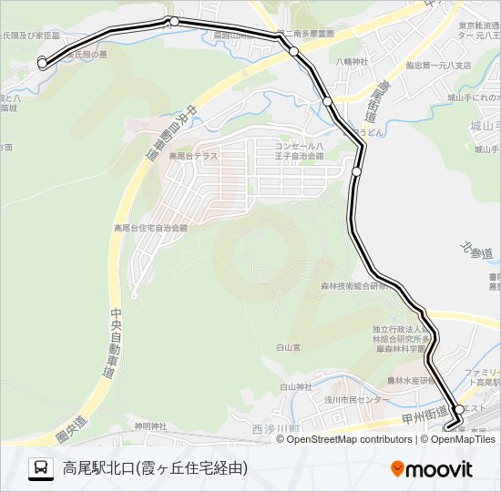 城01 Bus Line Map