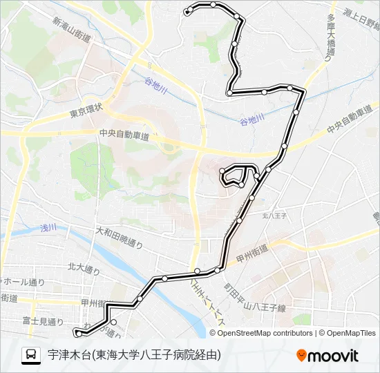 大02 バスの路線図