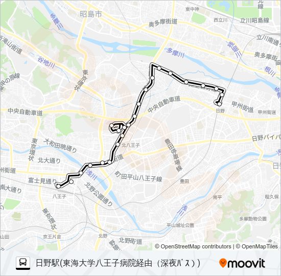 大11 Bus Line Map