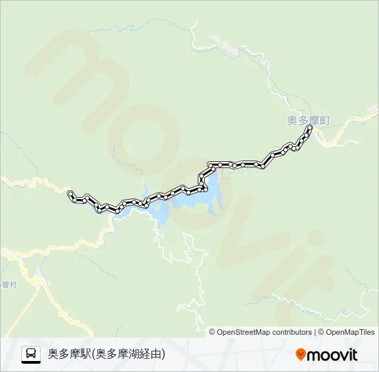 奥09 バスの路線図