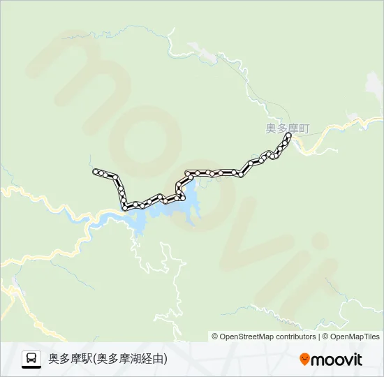 奥14 Bus Line Map