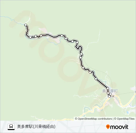 奥20 Bus Line Map