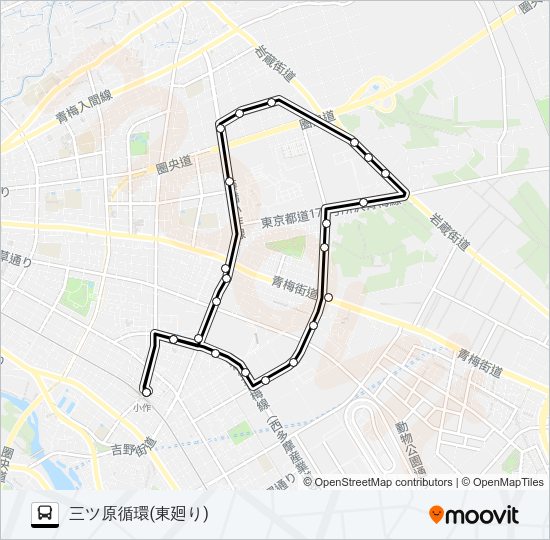 小02 Bus Line Map