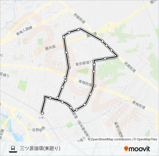 小02 バスの路線図