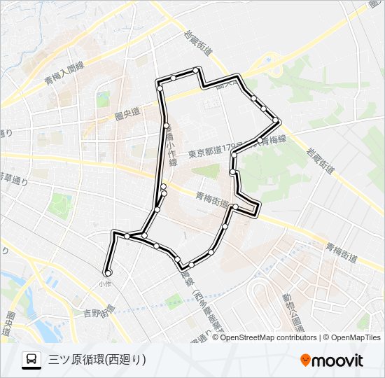 小03 Bus Line Map