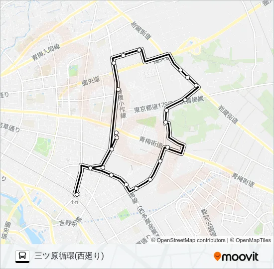小03 Bus Line Map