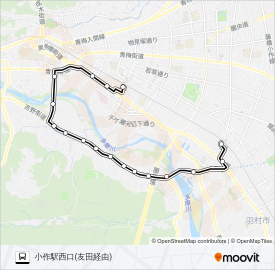 小05 Bus Line Map