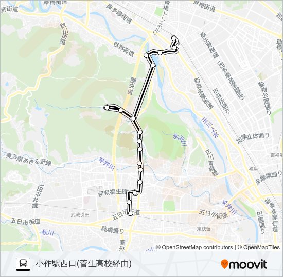 小06 Bus Line Map
