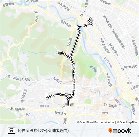 小07 Bus Line Map
