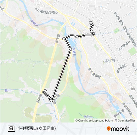 小15 Bus Line Map