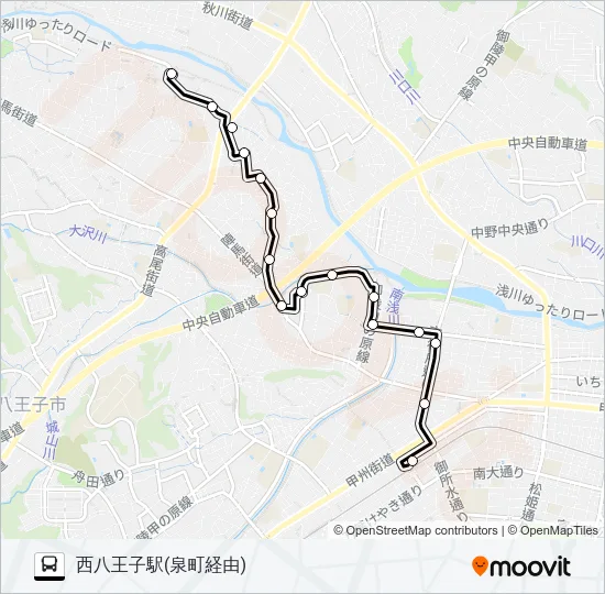 市01 Bus Line Map